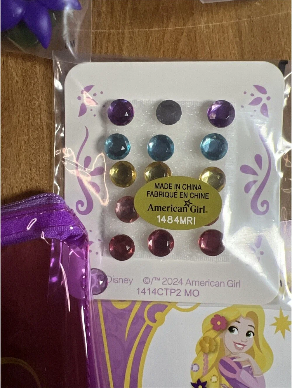 American Girl Disney Princess Rapunzel Hair Accessories for 18-inch Dolls New